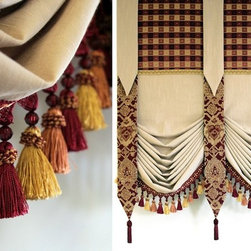 Custom Cornice & Shade - Window Treatments