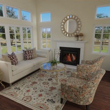 Fully furnished house in Morgan Hill in Modern Classic