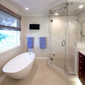 Princeton Bathrooms Go From Cramped to Planned Elegance
