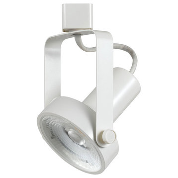 AC 17W 3300K 1150 Lumen Dimmable LED Track Fixture, White Finish
