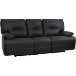 Parker Living - Parker Living Spartacus Power Sofa, Black - Comfort meets innovation in this inspired Power Sofa. The perfect choice for creating a relaxing environment, this stylish model features a smooth motorized reclining motion at just the touch of a button.