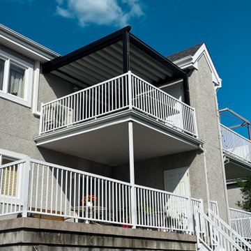 Pergola à toit rétractable