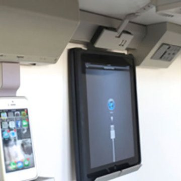 adorne® Modular Track, adorne® Mobile Phone Cradle, and adorne® Tablet Cradle
