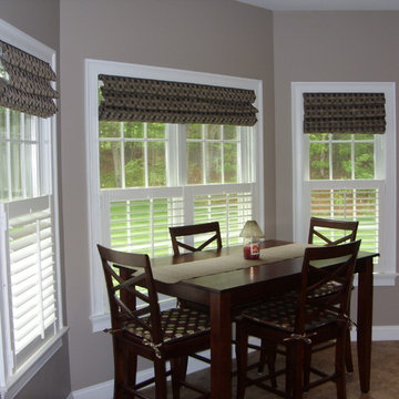 Shutters with Fabrics