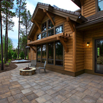 Luxury Mountain Craftsman House Plan 9069