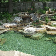 outdoor water features