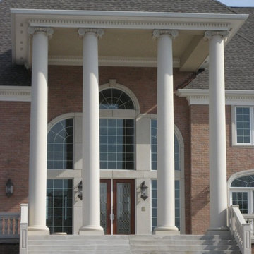 Porch Columns and Balustrade