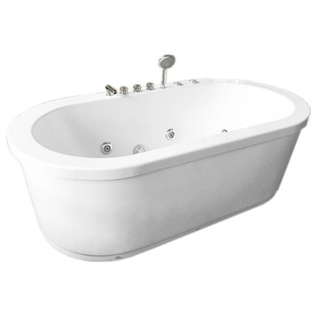 Whirlpool Freestanding Bathtub white hot tub - Rio