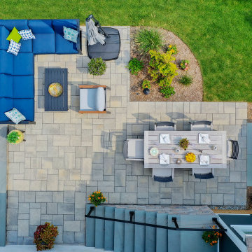 From Basic Backyard to Elevated Outdoor Living Escape | HoHoKus, NJ