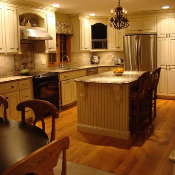 French Country Style kitchen in Arlington, MA  (Designer: Patricia Messuri)