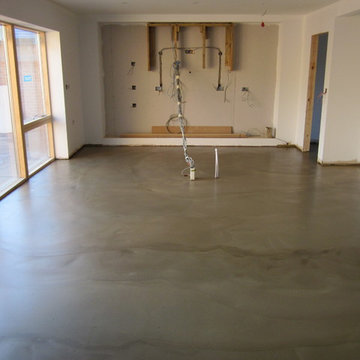 Domestic Residential Polished Concrete Flooring Solacir Interiors North East