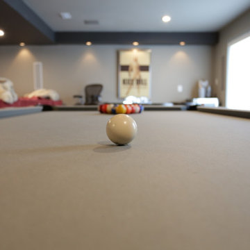 Quentin Tarantino Inspired Lower Level Lounge