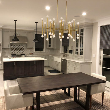Transitional Kitchen by Darren Press