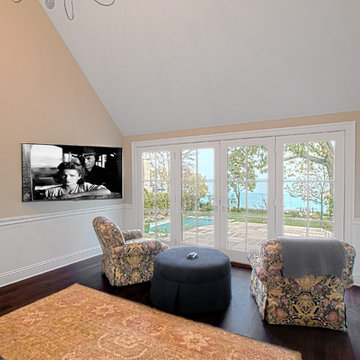 Sitting Area w Lake Views
