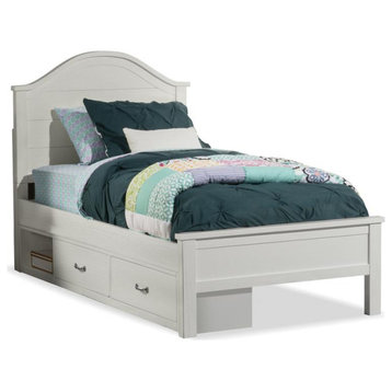 Lake House Payton, Arch Twin Bed With Storage, Stone