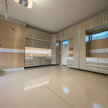 Natural Wood Slatwall Garage — Fort Lauderdale, FL