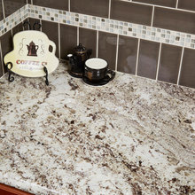 Granite backsplash