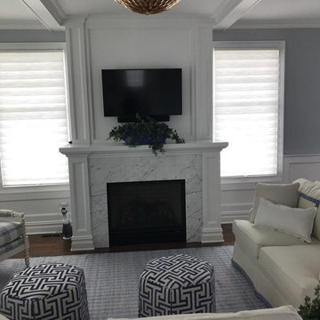 Vignette Tiered Stack by Hunter Douglas - Various rooms in Sea Girt, NJ