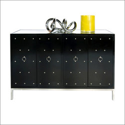 Worlds away Studly Buffet Black - Buffets And Sideboards