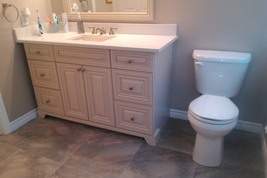 Bathroom - contemporary bathroom idea in Toronto