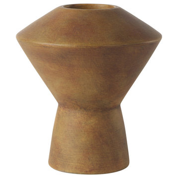 Esme Light Brown Ceramic Vase