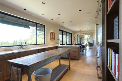 Kitchen photo in Portland