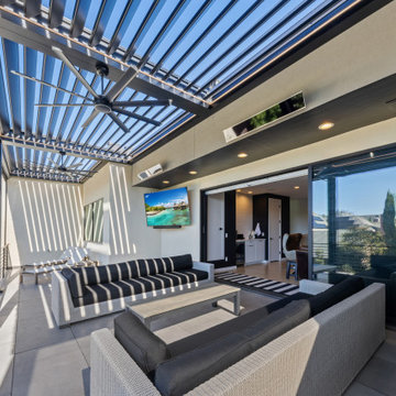 Motorized Louvered Pergola