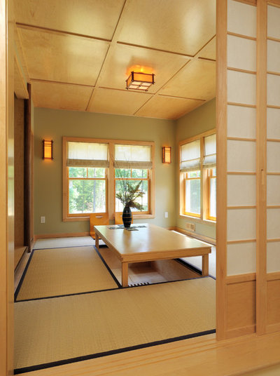 Asian Dining Room by Kuhn Riddle Architects