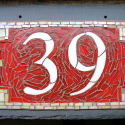 Nutmeg Designs - Colorful House Numbers - House Numbers