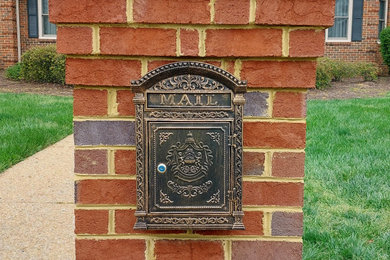 CUSTOM Brick Masonry Mailbox