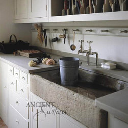 Mediterranean Kitchen Stone Sink - Kitchen Sinks