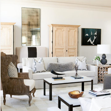 White Cowhide Rug - Riverview Road