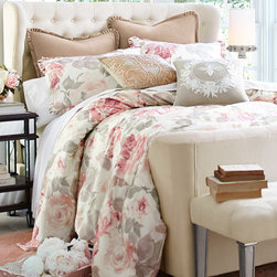 Vintage Rose Comforter & Sham - Comforters And Comforter Sets