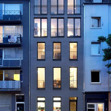 Umbau eines Stadthauses und Neubau eines Hofhauses H73, Düsseldorf
