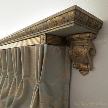 Marie Antoinette style vintage trailer restoration
