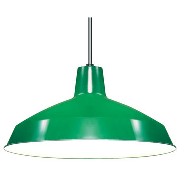 Nuvo Lighting 76/660 1 Light 16"W Pendant - Green