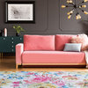 Couristan Caledonia Eden 5558 and 5158 Floral and Country Rug, Magenta and Haze