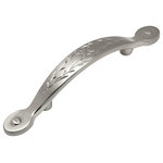 Cosmas - Cosmas 465SN Satin Nickel Cabinet Pull - 3" Hole Centers