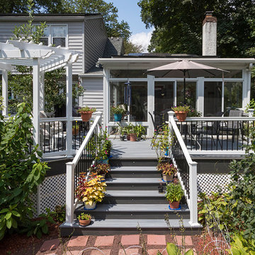Vinyl Deck Railing