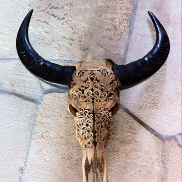 BUFFALO SKULL