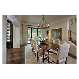 Serrano Andalusian Dining Room - Mediterranean - Dining Room ...