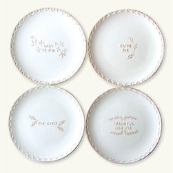 Pie Wishes Dessert Plates - Salad And Dessert Plates