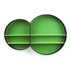 Wandregal Green Butterfly - Display And Wall Shelves 