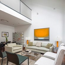 (triplex home) living room