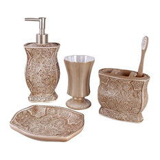 Victoria 4-Piece Bath Accessory Set