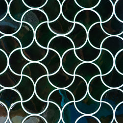 Vermont Pine Moroccan Fish Scales - Mosaic Tile