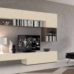 Modern Italian Wall Unit VV 3948 - $2,929.00 - Products