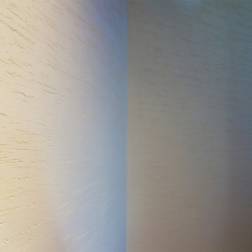 ripple house 漆喰仕上げの壁