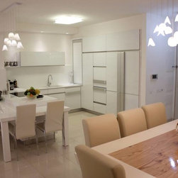 Galilee Lighting -Oyster white modern lighting fixtures, pendants  & contemporar - Pendant Lighting