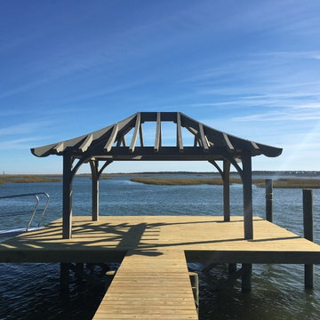 Cypress Dock Shelter